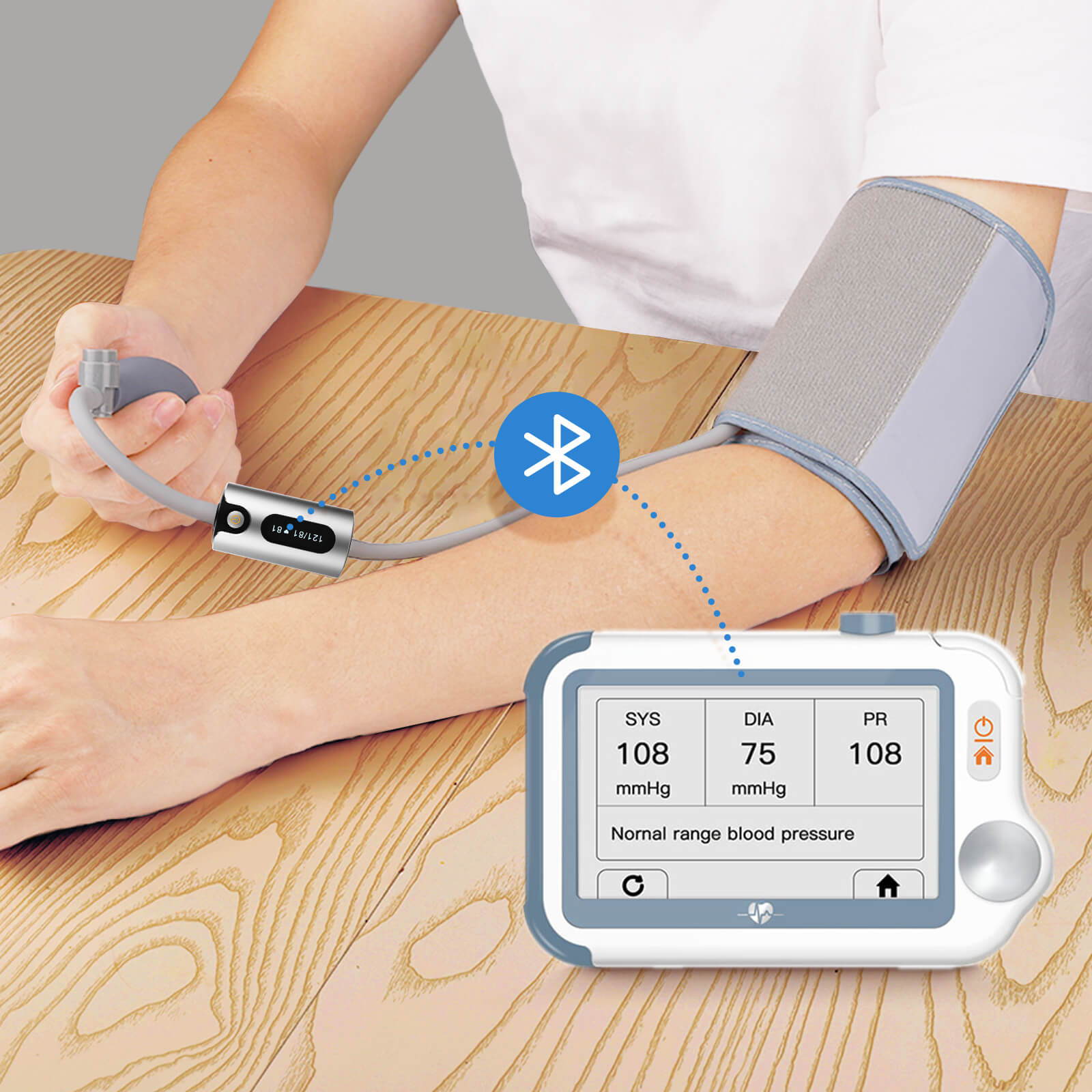 Checkme™ Pro Vital Signs Monitor Allinone machine integrating ECG
